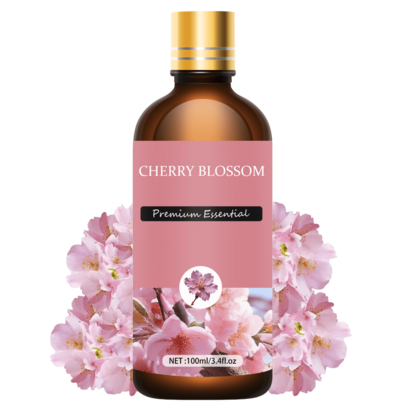 100ml/30ml/10ml Sakura Fragrance Essential Oil, Eucalyptus Essential Oil, Suitable For Diffuser, Humidifier, Skin Care, Soap/Candle Making, Unisex, Pore Care, Moisturizing, Ideal Gift