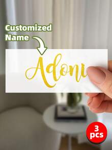 1-10 miếng dán tên tùy chỉnh, nhãn dán cá nhân hóa, nhãn dán ngày tháng, nhãn dán chuyển nhiệt UV tùy chỉnh, chống thấm nước, nhãn dán tên pha lê cá nhân hóa, nhiều kích cỡ và màu sắc, có thể tái sử dụng, thời trang, chống thấm nước và chống rách, thích hợp cho các vật dụng cá nhân, cốc thủy tinh, cốc giấy, cuộn giấy, bóng bay, nhãn dán thư pháp, trang trí hộp quà, mùa tựu trường. - trắng - Xem 60