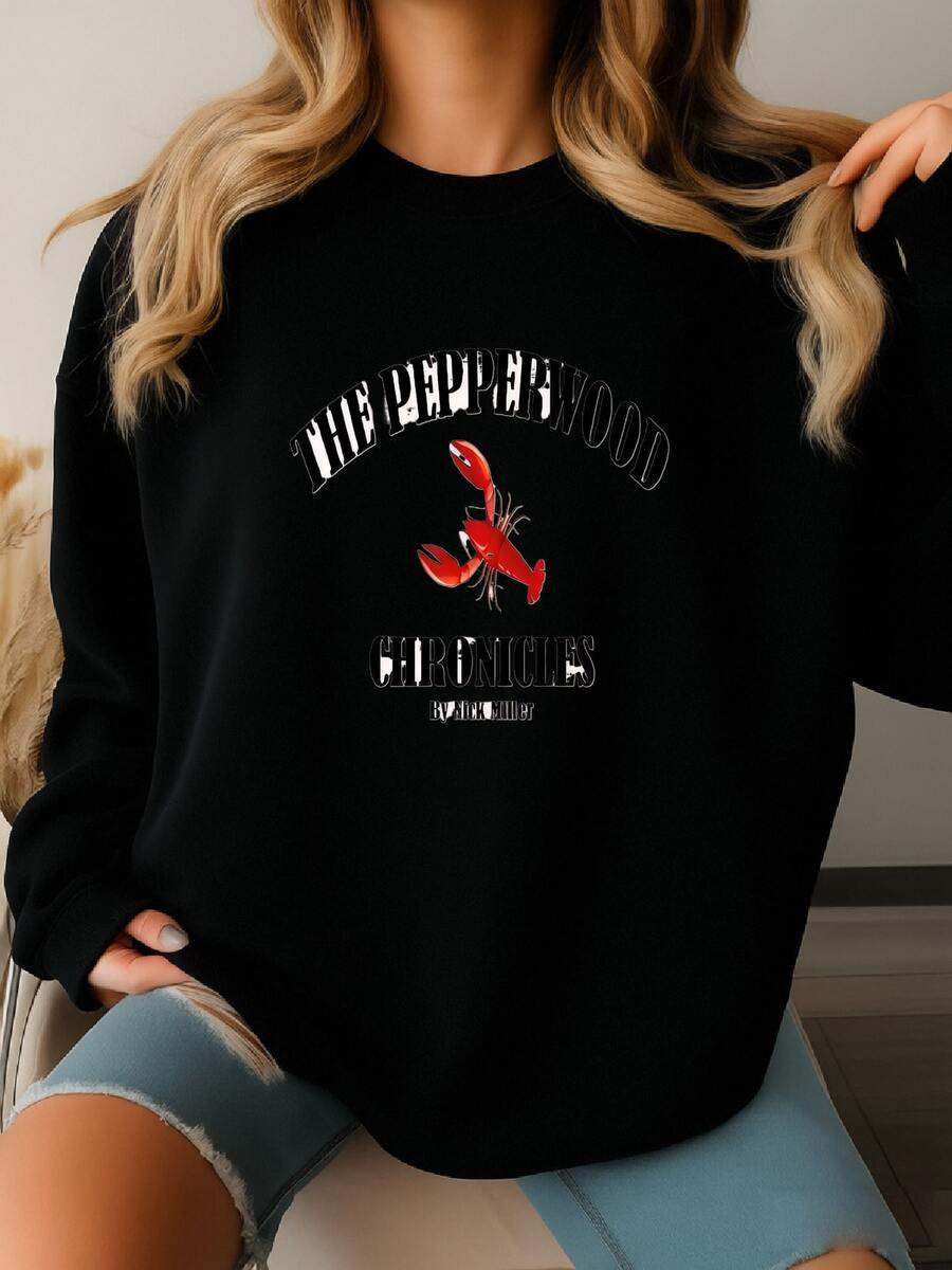 The Pepperwood Chronicles Two Sided Shirt, New Girl Sweater, Nick Miller Sweatshirt, Jessica Day Hoodie, Nick Miller Inspired Tee, New Girl Fan Sweatshirt - 黑色 - 查看 1