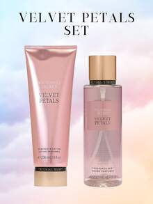 Victoria's Secret Body Fragrance Bare Vanilla Body Lotion And Mist Set Love Spell Pure Seduction Victoria Secret - Bộ cánh hoa nhung - Xem 4