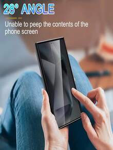 4 piezas Película de protección de pantalla de vidrio templado con privacidad anti espionaje compatible con Samsung Galaxy/compatible con Xiaomi/Redmi/compatible con Huawei/Honor/POCO, resistente a caídas, resistente a arañazos, fácil de pegar, resistente a arañazos, protector de pantalla de vidrio templado con cobertura completa del borde