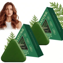 1 块迷迭香生物素洗发皂 - 深层清洁和控油，滋润和强韧秀发，泡沫丰富，不油腻，植物基洗发皂，适合所有发质