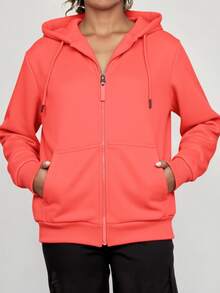 Big City Women Sweatshirts - 珊瑚粉 - 查看 3