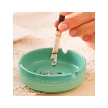123Arts Ashtray, 2pcs Cigar Ashtrays, Cigar Ashtrays For Outdoors, Ceramic Ashtrays - ColorB - View 6