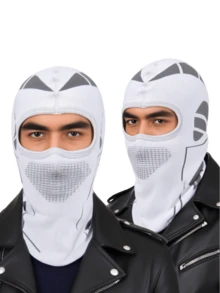 One-Piece Knitting Balaclava Ski Mask For Men Women,Cold Weather Thermal Face Mask For Skiing,Snowboarding,Motorcycle - Multicolor - View 10