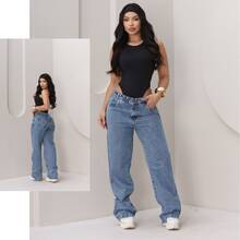 Wide Leg Jeans Virginia Launch!! - Light Wash - View 3