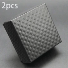1 pieza/2/5/8/10/12Pcs-Caja de Joyas, Caja de Embalaje de Joyas con Patrón de Diamante, Caja de Collar de Plata, Caja de Almacenamiento de Anillos y Pendientes Caja Pequeña a Cuadros Negros - Multicolor - Ver 13