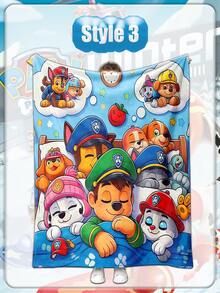 Chăn hoạt hình Paw Patrol cho giờ nghỉ trưa và nghỉ tối với hiệu suất chi phí cao - Nhiều màu - Xem 16