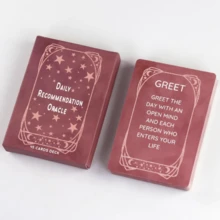 Daily Recommendation Oracle - 45 Cards Deck,Oracle Card, Card Game, Unleash Your Inner Solitaire With Daily Custom Recommendations