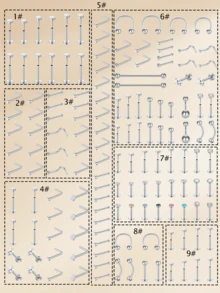 Casual Clear Piercing Retainers Bioflex Nose Rings Belly Rings Septum Eyebrow Lip Cartilage Tragus Earring Retainer Industrial Bar Plastic Piercing Jewelry For Work, Clear Nose Studs Clear Nose Rings For Work Clear Nose Piercing Plastics Nose Retainer Nose Ring Spacers Nose Rings Retainer Septum Retainer Clear Lip Rings Plastic Earrings Studs - Clear - View 6