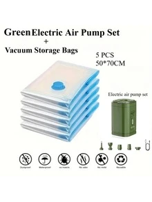 RAF 3-In-1 Electric Air Pump Vacuum Suction Pump Mini Air Compressor, Suitable For Storage Bags, Pool Float Inflation, Portable Camping, Air Mattress, Vacuum Cleaning, Swimming Pool, Swim Ring, Inflatable Sofa, Essential Summer Tool - Multicolor - View 16