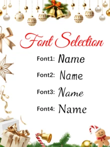 Ornamento natalizio personalizzato a forma di cappello di Babbo Natale, ornamento natalizio personalizzato per la famiglia Natale 2025, decorazioni per albero di Natale con testo personalizzabile, Buon Natale, Primo Natale, Ornamento con nome famiglia, decorazione natalizia per la casa, regali di Natale in legno personalizzati con 2-7 nomi, famiglia affettuosa, Natale, famiglia, papà, mamma