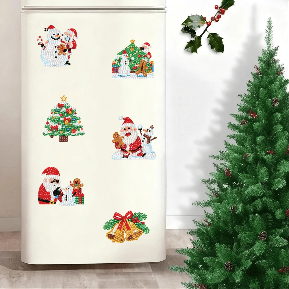 Diamant-Malerei Magnet-Set - Schmetterling Diamant-Kunst Kühlschrankmagnet, Anfänger & Erwachsene DIY Kunsthandwerk Geschenk Heimdekoration