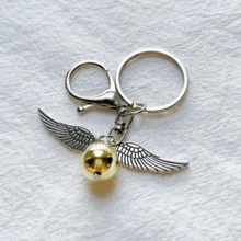Harry Potter 1PC/3PCS Túi hoạt hình  Móc khóa Acrylic trang trí Túi xách ngoại vi phim  Móc khóa Quả bóng vàng Snitch Phụ kiện Bảo bối tử thần Thủ công kim loại cao cấp Thiết kế kỳ diệu cho túi xách Xe hơi Quà tặng sưu tập cho người hâm mộ thế giới phù thủy Mặt dây chuyền hoạt hình Y2K dễ thương - Nhiều màu - Xem 5