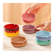 123Arts Ashtray, 2pcs Cigar Ashtrays, Cigar Ashtrays For Outdoors, Ceramic Ashtrays - ColorB - View 4