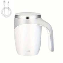 自动搅拌杯，可充电自动磁性自搅拌咖啡杯，旋转家庭办公旅行搅拌杯，用于搅拌咖啡、巧克力、牛奶、蛋白质、可可等，非常适合办公室、学校、健身房