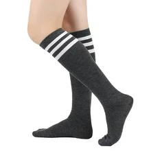 3-Stripe Outdoor Mid-Calf Football/Soccer, Dance, Golf Knee-High Socks