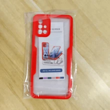 Hadaasi 1pc Red 2-In-1 Full Body Protective Case With Front Screen Protector, TPU Soft Edge + PC Hard Back Cover, Compatible With IPhone 16/16E/15/14/13/12/11 Pro Max/Plus/SE2/SE3/7/8 And Galaxy S26Ultra/S26Plus/S26/M36/S25FE, Redmi 12/13C/12C/Note 12 Pro/NOTE14PRO+/NOTE13PRO/NOTE13PRO+, POCO M6PRO, OPPO Reno14 Pro/Reno14 F, Infinix Hot 60 Pro/Hot 60 Pro+ - Red - View 38