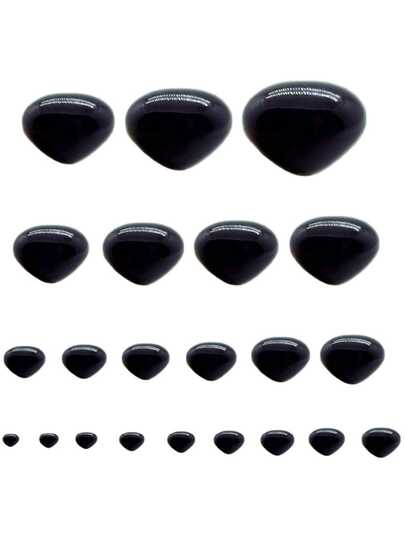 10 buc triunghi nas de animal DIY meșteșuguri păpușă de pluș accesorii pentru păpușă ursuleț de pluș