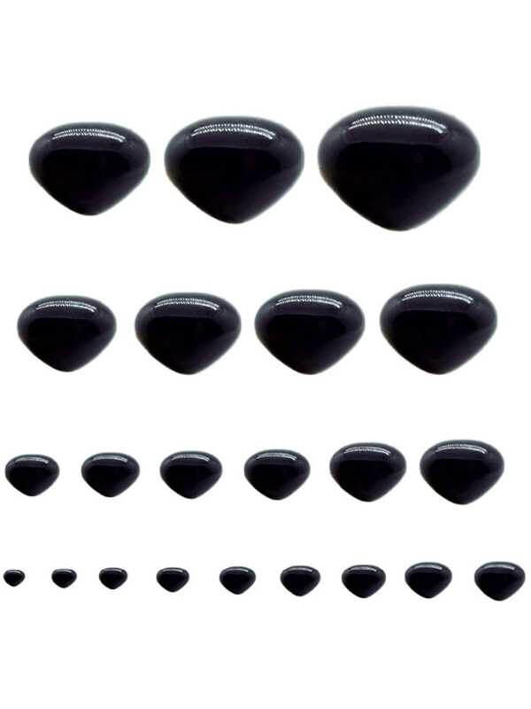 10 sztuk trójkątnych nosów zwierząt DIY akcesoria pluszowe dla lalek misia