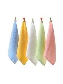 Juego de 3 toallas de mano pequeñas de fibra de bambú, pañuelos absorbentes, toallas faciales y toallas para la saliva para decoración del baño en el hogar, decoración de otoño, vuelta al colegio para salón de belleza, hogar, ducha, toallas para salón de belleza, hotel, deportes, artículos esenciales para el hogar, toalla, cuidado de la piel