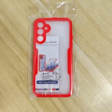 Hadaasi 1pc Red 2-In-1 Full Body Protective Case With Front Screen Protector, TPU Soft Edge + PC Hard Back Cover, Compatible With IPhone 16/16E/15/14/13/12/11 Pro Max/Plus/SE2/SE3/7/8 And Galaxy S26Ultra/S26Plus/S26/M36/S25FE, Redmi 12/13C/12C/Note 12 Pro/NOTE14PRO+/NOTE13PRO/NOTE13PRO+, POCO M6PRO, OPPO Reno14 Pro/Reno14 F, Infinix Hot 60 Pro/Hot 60 Pro+ - Red - View 31