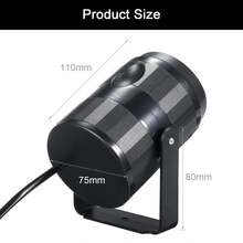 Proyector Navideño Led Con Proyeccion De Figuras Giratorias Colores Automáticamente Cambia Los Colores Choice - Tipo de Enchufe A Japonés (100V) - Ver 2