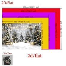 1 szt. Tło na imprezę świąteczną, baner z tkaniny, choinka ze śnieżynkami, materiał poliestrowy, nadaje się do dekoracji festiwalowych, na Nowy Rok, zimę, Boże Narodzenie, nadaje się do dekoracji ściennej o tematyce festiwalowej, zimowe świętowanie Bożego Narodzenia, dekoracje świąteczne. - Wielokolorowe - Zobacz 2