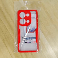 Hadaasi 1pc Red 2-In-1 Full Body Protective Case With Front Screen Protector, TPU Soft Edge + PC Hard Back Cover, Compatible With IPhone 16/16E/15/14/13/12/11 Pro Max/Plus/SE2/SE3/7/8 And Galaxy S26Ultra/S26Plus/S26/M36/S25FE, Redmi 12/13C/12C/Note 12 Pro/NOTE14PRO+/NOTE13PRO/NOTE13PRO+, POCO M6PRO, OPPO Reno14 Pro/Reno14 F, Infinix Hot 60 Pro/Hot 60 Pro+ - Red - View 70