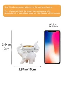 1 X Mother And Child Resin Decorative Candle Holder, Suitable For Home, Living Room, Bedroom, Study, Office, Holiday Gifts, Christmas, Valentine's Day, Mother's Day, Thanksgiving, Best Holiday Gift. - Multicolor - View 7