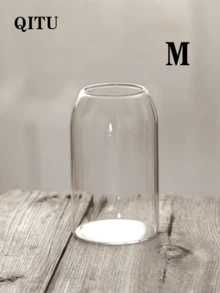 一款现代手工透明玻璃花瓶，手绘复古水培花蕾架花瓶，装饰花瓶，现代迷你透明玻璃花蕾花瓶，家居装饰花卉中心摆件，完美契合波西米亚风格厨房装饰，简约圆柱形花瓶，可用作水培植物的中心摆件，个性化礼品之选。