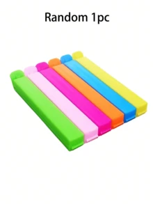 1/5/10/20 piezas Clips para bolsas de alimentos, Clips de sellado portátiles para mantener frescos los alimentos, Clips reutilizables a prueba de humedad y polvo, Adecuados para todo tipo de bolsas de plástico y bolsas de aperitivos, Cajas y almacenamiento de cocina, Accesorios de cocina, Utensilios de cocina