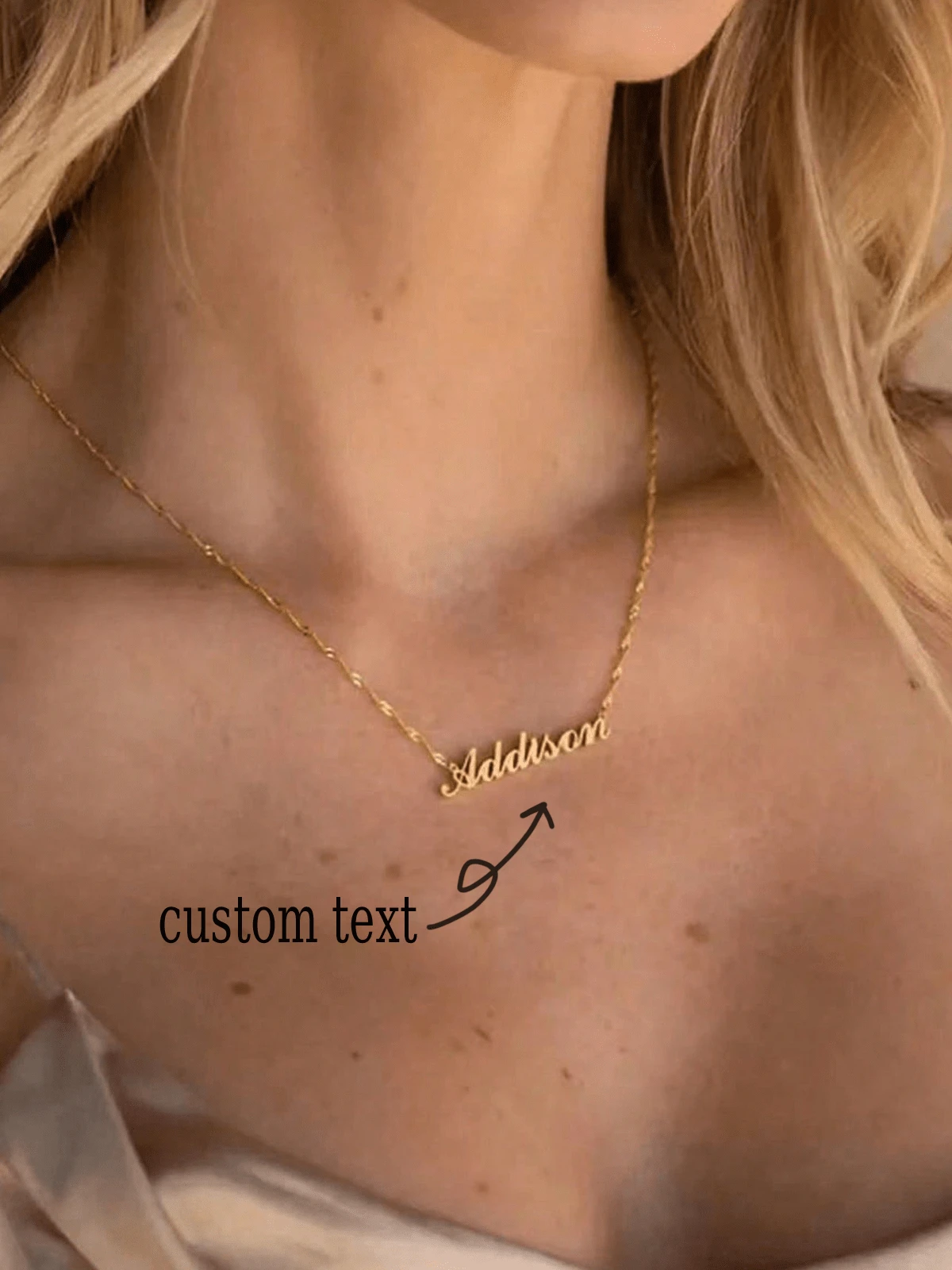 Dây chuyền mặt dây chuyền mạ vàng sang trọng, có thể tùy chỉnh, thời trang và quyến rũ, thích hợp làm quà tặng sinh nhật, kỷ niệm, ngày lễ cho bạn bè, người yêu, gia đình. - Nhiều màu - Xem 1