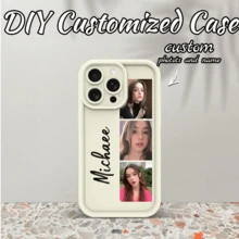 1pc Customizable Phone Case/Cover, Gift For Family/Friends/Girlfriend/Boyfriend For Easter/Halloween/Valentine's Day, Compatible With IPhone 17Air, 11, 12, 13, 14, 15, 16e, Plus, Pro, Max, X, XR, XS, XSMax