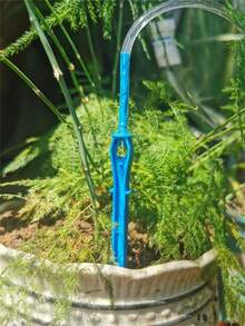 Conjunto combinado de plantas en maceta con riego por goteo, dispositivo de riego por goteo automático para regar flores y plantas, bolsa de goteo con temporizador para regar flores y plantas, muy adecuado para el cultivo de plantas en maceta