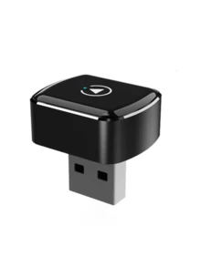 REMAX 2 In 1 Wireless Carplay Adapter Compatible With Apple CarPlay & Android Auto; Mini Size; Plug & Play; Car Play Wireless Adapter Compatible With IPhone IOS 6+, Android 11+, Fast And Stable Connection; Car Accessories, Super Practical Car Stuff