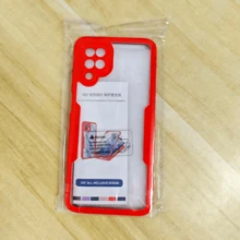 Hadaasi 1pc Red 2-In-1 Full Body Protective Case With Front Screen Protector, TPU Soft Edge + PC Hard Back Cover, Compatible With IPhone 16/16E/15/14/13/12/11 Pro Max/Plus/SE2/SE3/7/8 And Galaxy S26Ultra/S26Plus/S26/M36/S25FE, Redmi 12/13C/12C/Note 12 Pro/NOTE14PRO+/NOTE13PRO/NOTE13PRO+, POCO M6PRO, OPPO Reno14 Pro/Reno14 F, Infinix Hot 60 Pro/Hot 60 Pro+ - Red - View 72