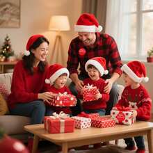 50 Piezas de Pegatinas Navideñas, Etiquetas Navideñas de 2" con copos de nieve y astas, Pegatinas de Etiquetas de Nombre Navideñas, Pegatinas de "De Parte De" para Adornos, Sobres, Bolsas de Regalo y Decoración Navideña