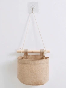 1/2 件简易悬挂、可堆叠、单孔壁挂、多功能整理袋，适合日常家居使用。 - 彩色 - 查看 2