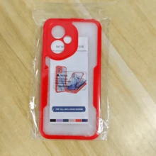 Hadaasi 1pc Red 2-In-1 Full Body Protective Case With Front Screen Protector, TPU Soft Edge + PC Hard Back Cover, Compatible With IPhone 16/16E/15/14/13/12/11 Pro Max/Plus/SE2/SE3/7/8 And Galaxy S26Ultra/S26Plus/S26/M36/S25FE, Redmi 12/13C/12C/Note 12 Pro/NOTE14PRO+/NOTE13PRO/NOTE13PRO+, POCO M6PRO, OPPO Reno14 Pro/Reno14 F, Infinix Hot 60 Pro/Hot 60 Pro+ - Red - View 86