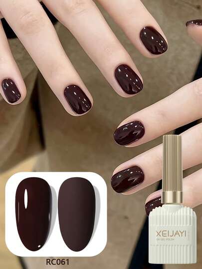  XEIJAYI 1 件 15ml 凝胶指甲油，流行色凝胶清漆，可去除 UV/LED 凝胶指甲油，适用于春夏季家庭沙龙美甲 DIY