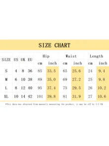 Women's Chic Solid Black Short Elastic Waist Slim Fit Skinny Micro Shorts Daily Lounge Outing - màu đen - Xem 6