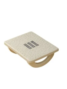 1 pezzo Poggiapiedi da scrivania, poggiapiedi da ufficio di dimensioni maggiori, sgabello a dondolo per infermieri, tavola di equilibrio a dondolo, design ergonomico per il supporto della postura, uso in ufficio e a casa, articoli da campeggio