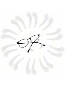1/2pcs Square Frame Clear Lens Frame Minimalist Fashion Decoration Glasses Computer Glasses Women Men - 白色 - 查看 6