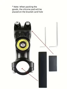 Quick-Release Bracket With Monopod, 1/4 Screw Aluminum Alloy Bicycle/Motorcycle Bracket, Suitable For Insta360 X3 X4/Hero12 11 10/ForDJI Action Camera Motorcycle, Bicycle, Mountain Bike Bracket, With Invisible Selfie Stick Fixed Riding Bracket, Adjustable 14.57-29.06 Inch Extension Pole, 1.34 Inch Diameter Clamp