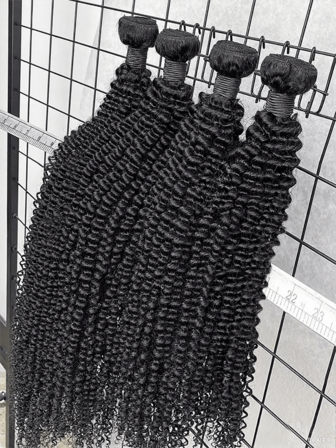 Burmese Human Hair Bundle Kinky Curly 1/3/4 Jerry Curly Bundles 100% Unprocessed 28 30 Inch Natural Wave Extensions Double Weft Human Hair Extensions For Girls, Perfect For Diy Hairstyles, Suitable For All Ethnicities, Ideal Gift For Christmas, New Year, And Halloween, Other Holidays, Cos, Hair Accessories Halloween Cosplay Dress Up Fashion Party Christmas Carnival Music Festival New Year Gift For Women