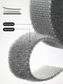 1 pieza Organizador de cables con correa de gancho y bucle, soporte de amarre de cable autoadhesivo ajustable