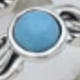 20 Blue and Purple Rhinestone Turquoise Rings