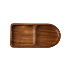 1个木质小吃盘,可作开胃菜托盘、多用途餐盘、奶酪板、木质托盘、熟食板、糖果盘、厚实圆形托盘,用于展示小吃、糖果、水果、奶酪等,是家居必备品,可重复使用,亦可作为圣诞家居装饰、厨房配件、婚礼用品、新年礼物、国庆礼物或圣诞礼物。 - 紫紅色 - 查看 15