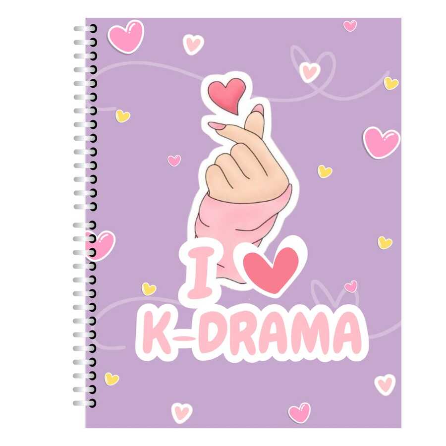 Cuaderno de K-DRAMAS JOURNAL - Morado - Ver 1